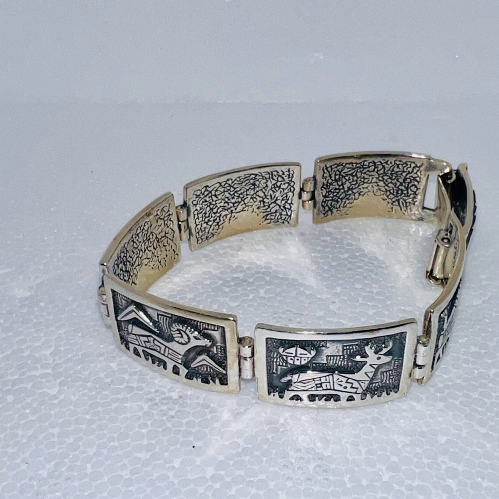 Carolyn Pollack Silver and Black Jewelry Bracelet